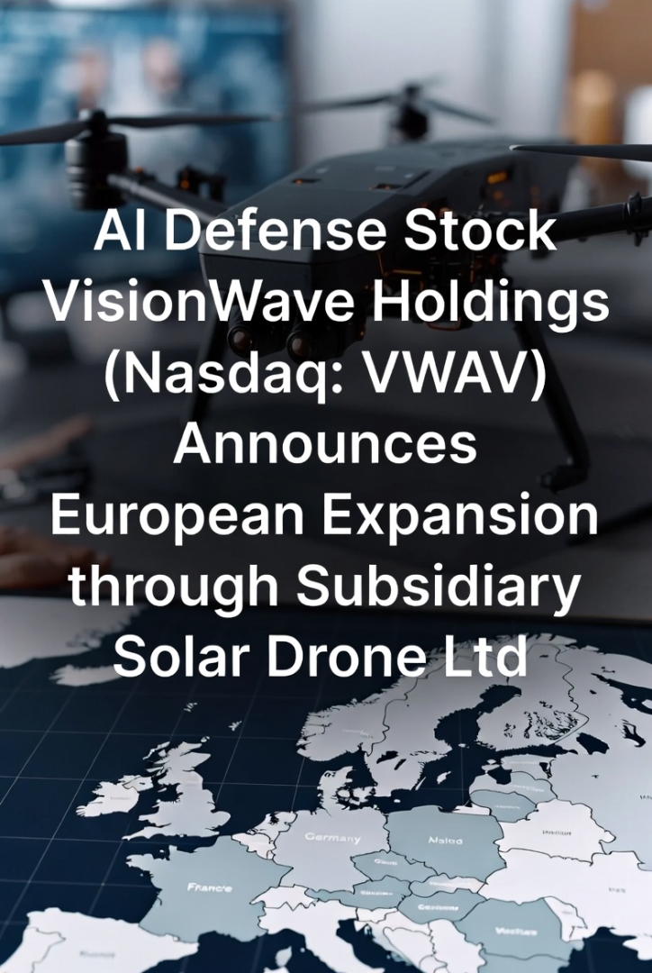 AI Defense Stock VisionWave Holdings  Inc.(Nasdaq: VWAV) Announces Continued Expansion of its European Operations