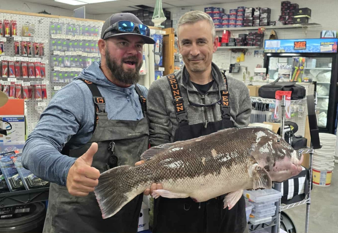 Connor MacLeod RI Reclaims Rhode Island Tautog State Record, Becomes First Skipper to Break It Twice