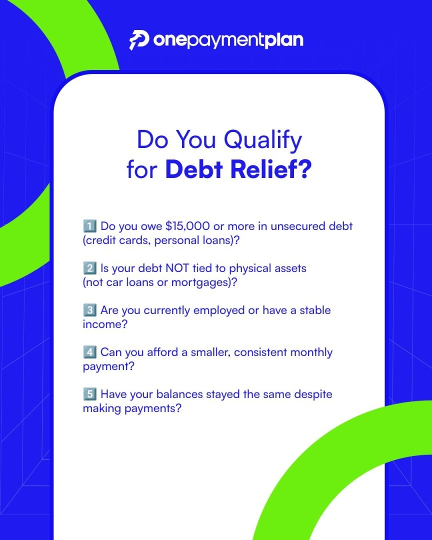 Debt Settlement Firm One Payment Plan Offers Financial Literacy Guidance and Connects Clients with Qualified Debt Relief Partners